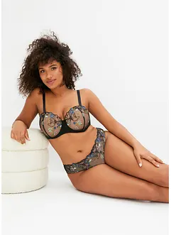 Balconette-BH med bøyle og elegant broderi, bonprix