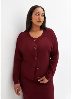 Ribbet cardigan, bonprix