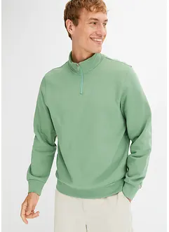Sweatshirt med troyer-krage, bonprix