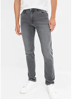 Regular Fit stretchjeans med komfortsnitt, Tapered, bonprix