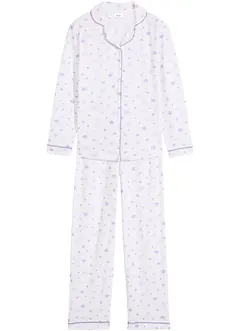 Pyjamas med økologisk bomull for barn (2-delt sett), bonprix