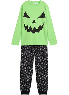 Pyjamas i 100% økologisk bomull  (2-delt sett), bonprix