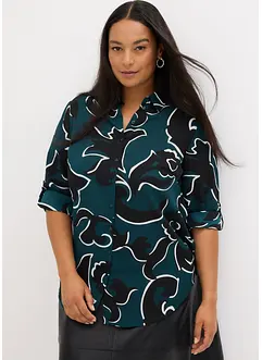 Bluse med print, bonprix