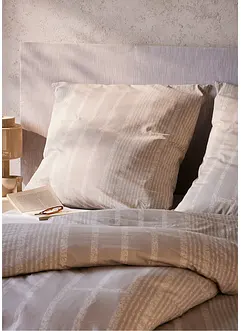 Sengesett med striper i percale, bonprix