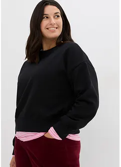 Kort sweatshirt, bonprix