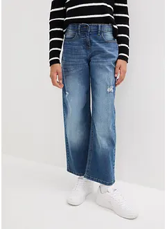 Jeansbukse for barn, Wide Leg, bonprix