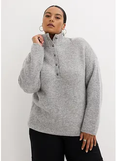 Oversized ullgenser med alpakka, bonprix