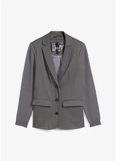 Blazer med strikkede ermer, bonprix