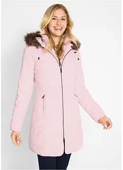 Vattert jakke med hette, fôret, bonprix