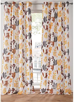 Gardin med resirkulert polyester (1-pack), bonprix