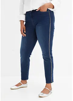 Stretchjeans med dekor, bonprix