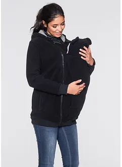 2-i-1-mamma-/bærejakke i fleece, bonprix