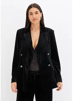 Blazer i myk fløyel, bonprix