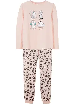 Pyjamas med økologisk bomull (2-delt sett), bonprix