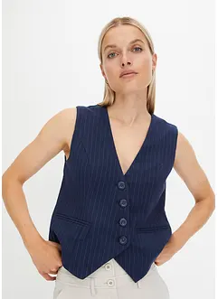 Dressvest i viskosemiks, bonprix