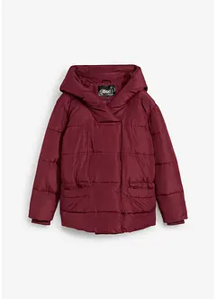 Vattert jakke med hette av resirkulert polyester, bonprix