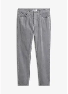 Slim Fit-kordfløyelsbukse med stretch og komfortsnitt, bonprix