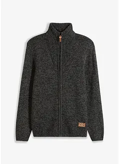 Strikkejakke med ståkrage, bonprix