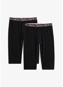 Lang underbukse i 3/4-lengde med bomull (2-pack), bonprix