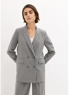 Casual blazer med nålestriper, bonprix