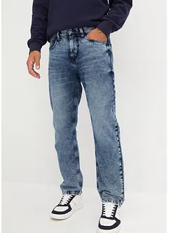 Classic Fit-jeans med acid wash-effekt, Straight, bonprix