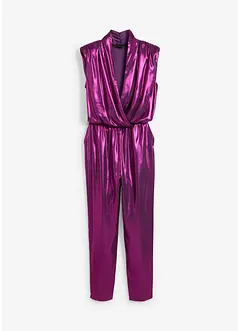 Jumpsuit med glansprint, bonprix