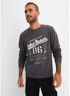 Sweatshirt med myk børstet innside, bonprix