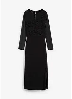 Selskapskjole med blonder, bonprix