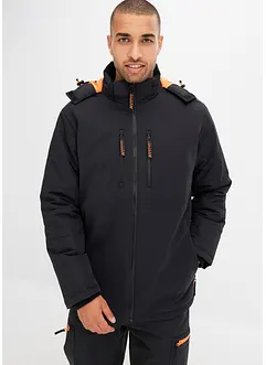 Funksjonsjakke med softshell og sporty detaljer, bonprix