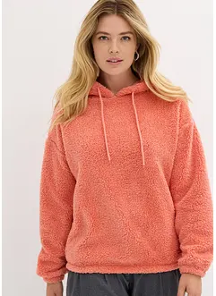 Hettegenser i pile-fleece, bonprix