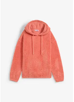 Hettegenser i pile-fleece, bonprix