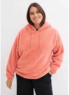 Hettegenser i pile-fleece, bonprix
