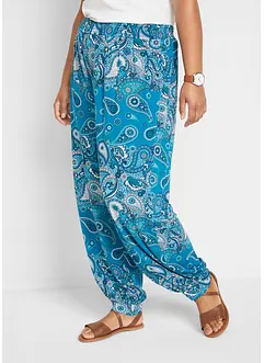 Haremsbukse i lett jerseymiks, bonprix