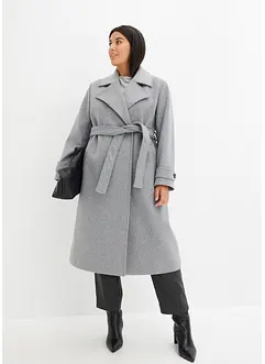 Kåpe med ull-look, bonprix