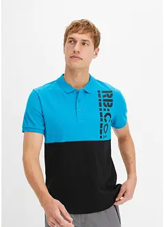 Piké poloshirt i økologisk bomull, slim fit, bonprix