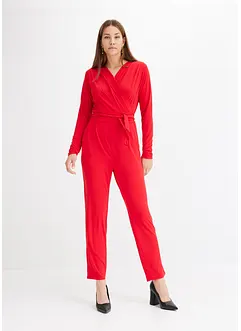 Jersey-jumpsuit i omslagsstil, bonprix