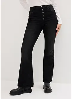 Bootcut-jeans High Waist, komfortlinning, bonprix