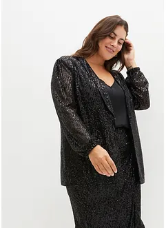 Blazer med paljetter, bonprix