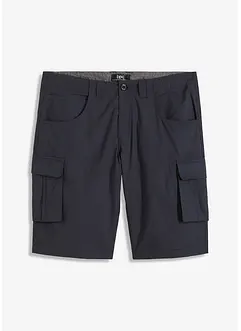 Bermudashorts i 100% bomull med cargolommer, Relaxed Fit, bonprix