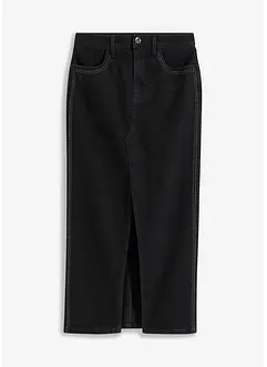Jeansskjørt med pyntenagler, bonprix