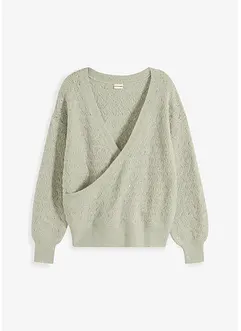 Omslagsgenser med glitter, bonprix