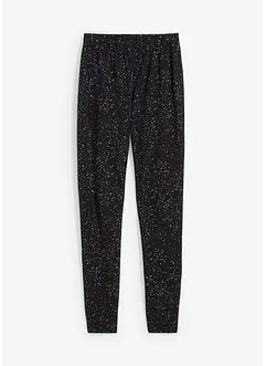 Leggings for barn med glittereffekt, bonprix