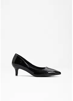 Pumps i lakk-look, bonprix