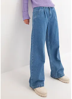 Wide Leg-jeans, Mid Waist, bonprix