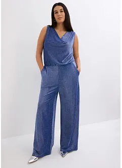 Jumpsuit med glitrende detaljer, bonprix