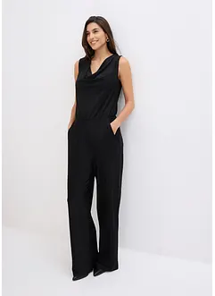 Jumpsuit med glitrende detaljer, bonprix