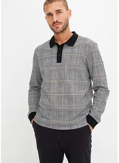 Langermet piqué-poloshirt, bonprix