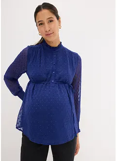 Elegant mamma- og ammekjole i chiffon, bonprix