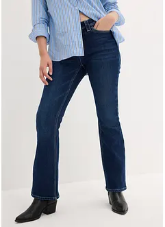 Bootcut-termojeans Mid Waist,  supermyk, bonprix