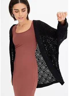 Grovstrikket cardigan, bonprix